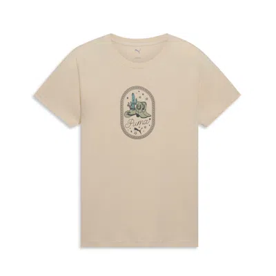 Puma House Of Graphics Women's Tee In Neutral