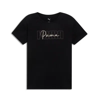 Puma House Of Graphics Women's Tee In Black