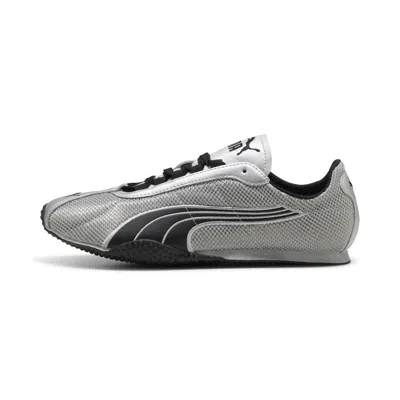 Puma H-street Chrome Mesh-panelled Sneakers In Silver