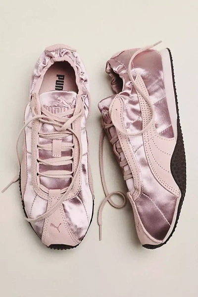 Puma H-street Etoile Satin Sneakers In Pink