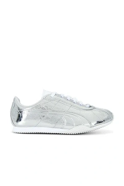 Puma H-street Lustre Sneaker In Silver