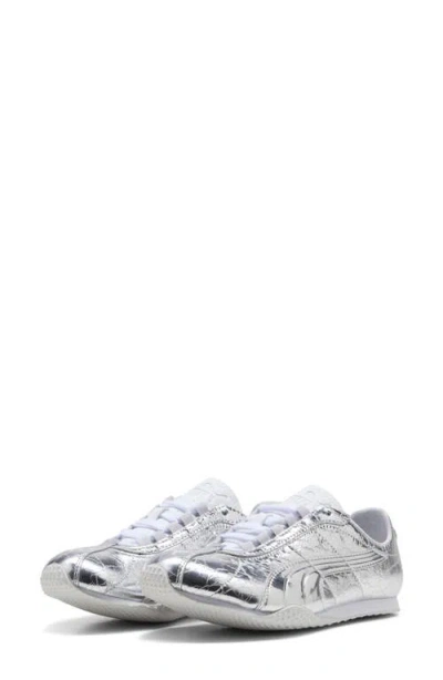 Puma H-street Lustre Sneaker In Silver
