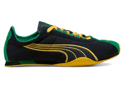 Pre-owned Puma Hstreet Og Jamaica (women's) Sneakers In  Black/yellow Sizzle
