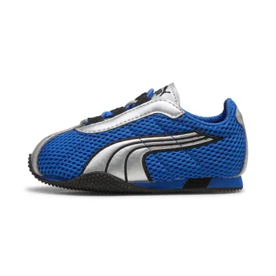 Puma H-street Mesh-panelled Sneakers In Blue