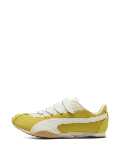 Puma H-street Touch-strap Sneakers In Yellow