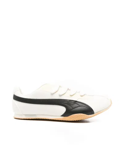 Puma H-street Touch-straps Low-top Sneakers In Neutral
