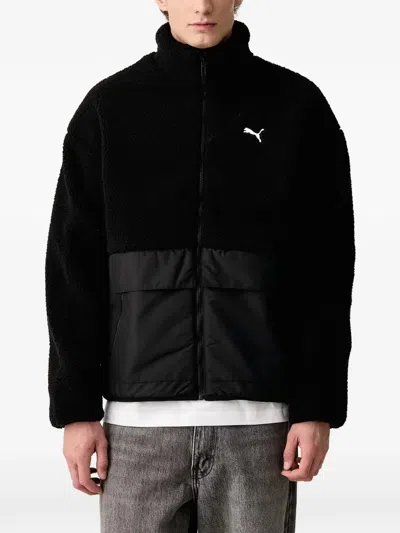 Puma Hybrid Re:fibre Relaxed Jacket Men In Black