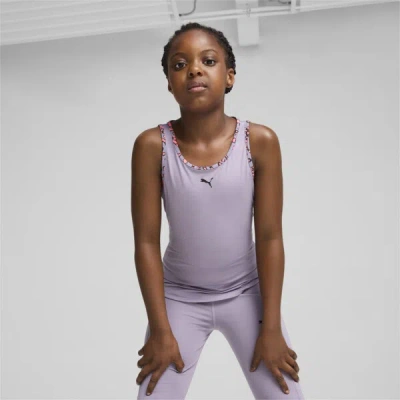 Puma Hypernatural Big Kids' Tank Top In Pale Plum