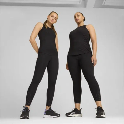 Puma Hypernatural Women's High-waist 7/8 Tights In Black