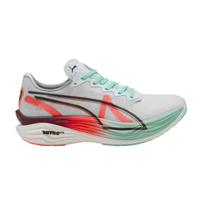 Pre-owned Puma Hyrox X Wmns Deviate Nitro Elite 3 'glowing Red Mint Melt' | White | Women's Size 11