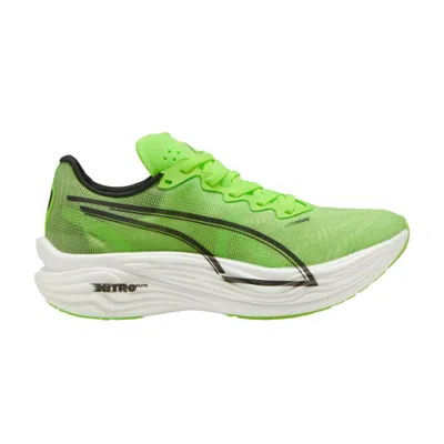 Pre-owned Puma Hyrox X Wmns Deviate Nitro Elite 3 'green Glare' | Women's Size 10