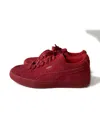 Puma Iced Suede Sneakers In Red