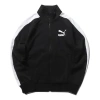 Puma Iconic Minimalistic Casual Stand Collar Jacket Black