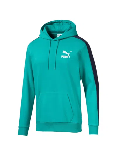 Puma Iconic T7 Hoodie In Blue