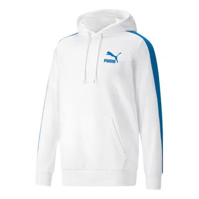 Puma Iconic T7 Hoodie 'white Blue'