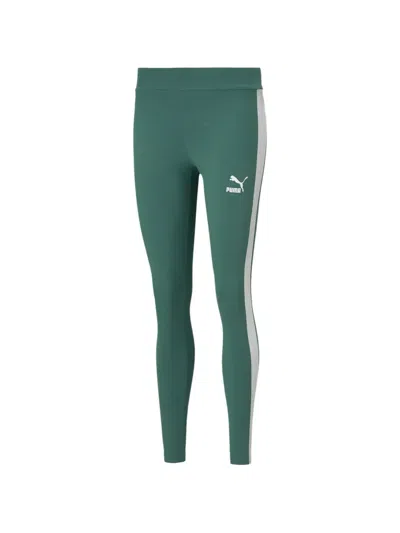 Puma Iconic T7 Leggings In Green