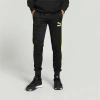 Puma Iconic T7 Men's Track Pants In Black-lime Sheen