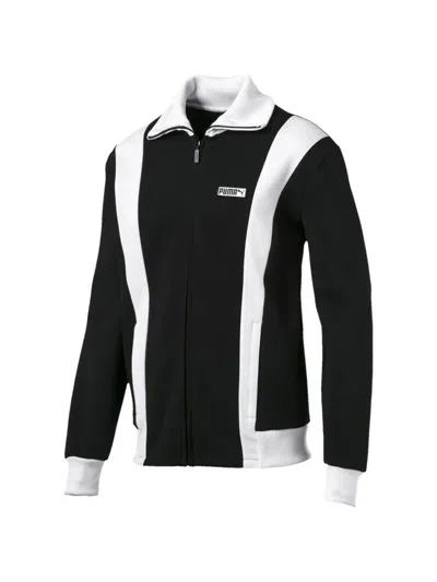 Puma Iconic T7 Spezial Ribbed Hem Jacket In Black