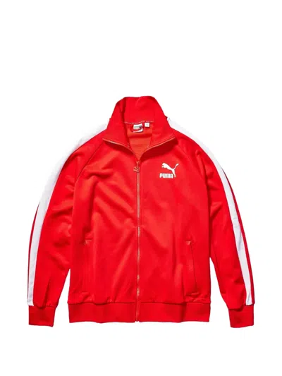 Puma Iconic T7 Track Jacket In Red