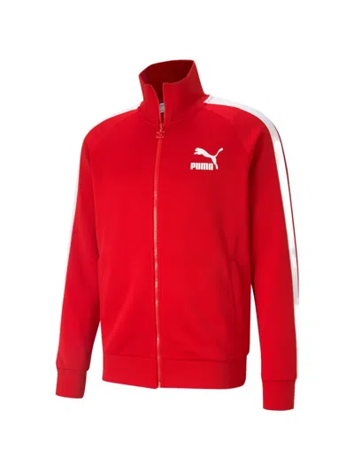 Puma Iconic T7 Track Jacket In Red