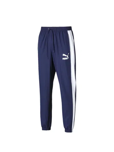 Puma Iconic T7 Track Pants In Blue