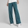 Puma Iconic Women's T7 Knitted Track Pants In Cold Green
