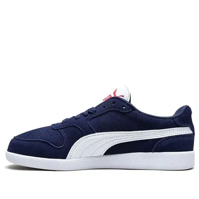 Puma Icra Trainer Sd Blue/white/red Low Casual Board Shoes In Multi