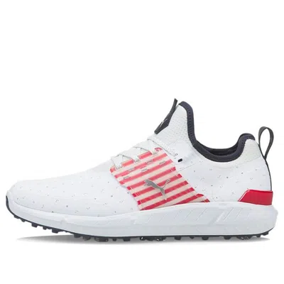 Puma Ignite Articulate Love Golf H8 Soft Spike 'white Red'