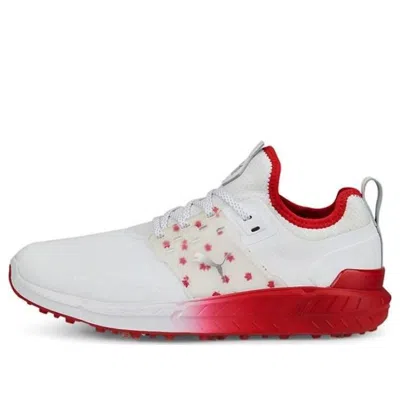 Puma Ignite Articulate Maple Golf Shoes 'white Red'