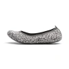 Puma Ilana Leopard Women's Ballet Shoes In Flat Medium Gray-galactic Gray