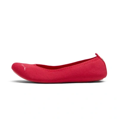 Puma Illiana Women's Ballet Shoes In For All Time Red- Gold