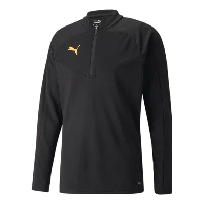 Puma Individual Final 1/4 Zip Training Sweatshirt 'black'