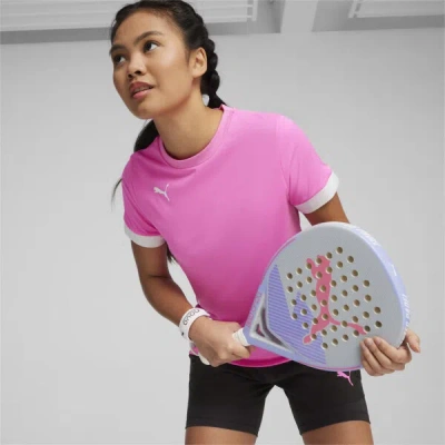 Puma Individual Racquet Sports Women's Jersey In Poison Pink