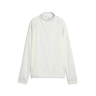 Puma Individualblaze Women's Quarter-zip Soccer Top In White