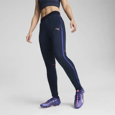 Puma Individualblaze Women's Training Pants In Club Navy-dark Amethyst