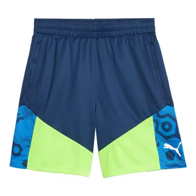 Puma Individualcup Football Shorts 'blue Green'