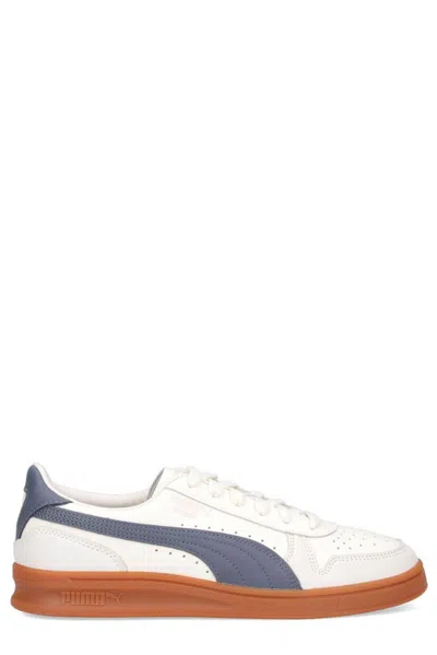 Puma Indoor Og Lace In Frosted Ivory-galactic Gray
