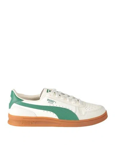 Puma Indoor Og Woman Sneakers Ivory Size 6 Leather In Frosted Ivory-vine