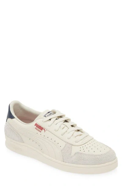 Puma Indoor Trainer In  White- Black-gum