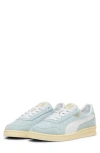 Puma Indoor Soft Sneakers In Frosted Dew- White