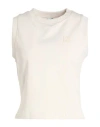 PUMA PUMA INFUSE SLIM TANK WOMAN TOP CREAM SIZE L COTTON, POLYESTER, ELASTANE