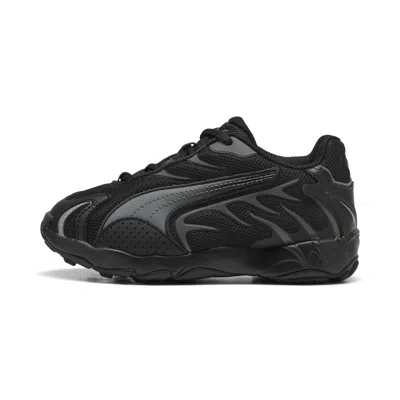 Puma Inhale Core Kids Shoes In Black