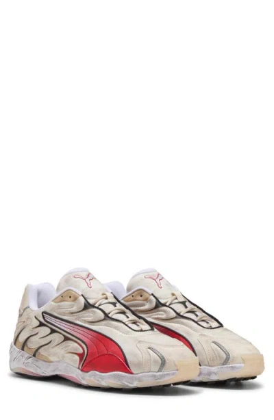 Puma Inhale Distressed Sneaker In Brown