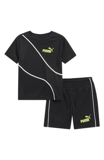 Puma Babies'  Interlock T-shirt & Shorts Set