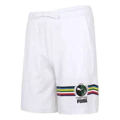 Puma Intl Graphic Shorts 'white Black'