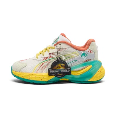 Puma Inverse Jurassic World Lab Kids Shoes In White
