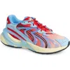 Puma Inverse Unfiltered Sneaker In Creamy Vanilla-all Time Red