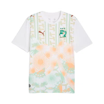Pre-owned Puma Ivory Coast 2026 Away Kit ' White-warm Chestnut' | Men's Size Xxl