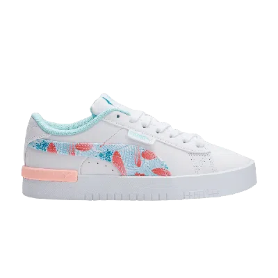 Pre-owned Puma Jada Big Kid 'fly-mingo Beach' In White