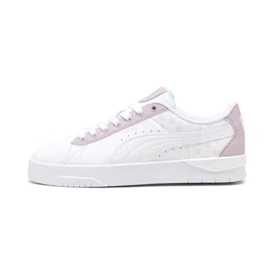Puma Jada Classic Beach Florals Big Kids' Sneakers In White